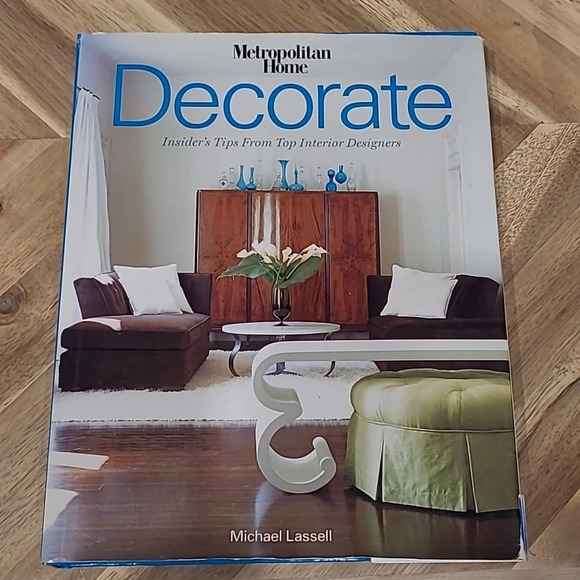Metropolitan Home Decorate 2005 Coffee Table Book Micheal Lassell - Design Decor - Picture 1 of 8